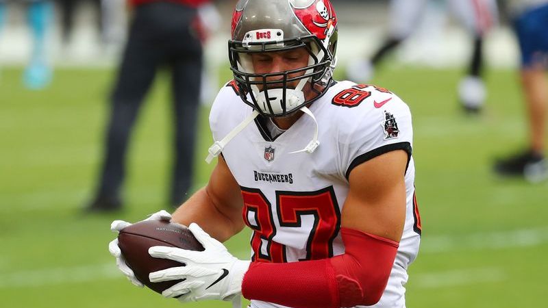 Tampa Bay Buccaneers tight end Rob Gronkowski