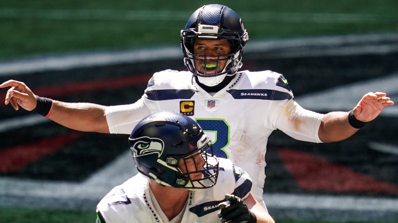 Seattle Seahawks quarterback Russell Wilson