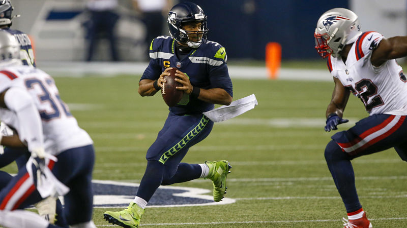 Seattle Seahawks quarterback Russell Wilson