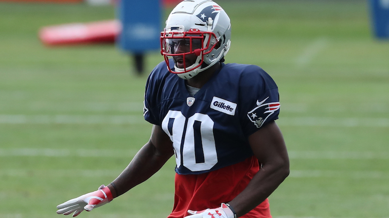 New England Patriots linebacker Shilique Calhoun