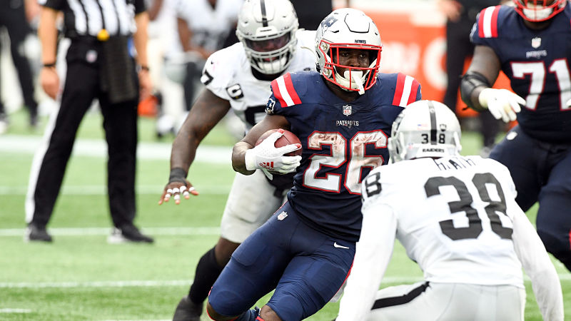 New England Patriots running back Sony Michel