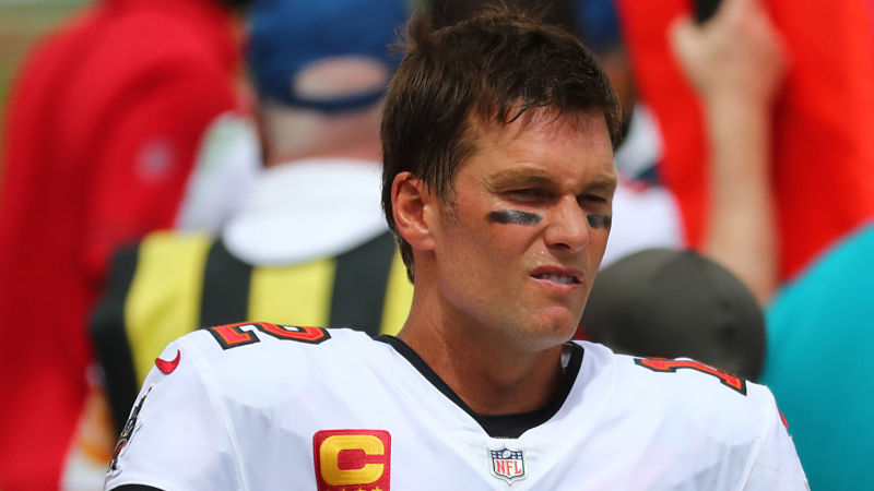 Tampa Bay Buccaneers quarterback Tom Brady