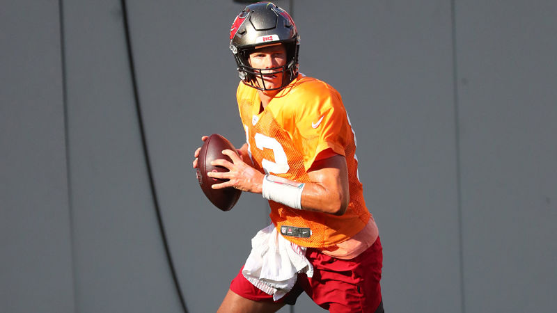 Tampa Bay Buccaneers quarterback Tom Brady