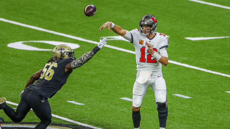 Tampa Bay Buccaneers quarterback Tom Brady