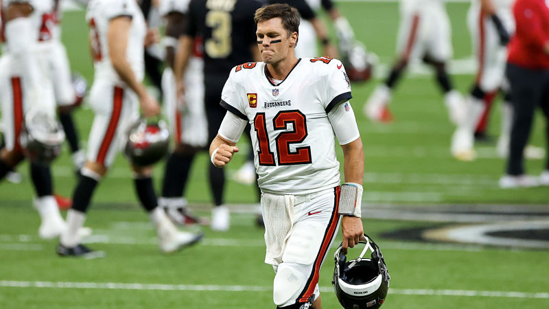 Tampa Bay Buccaneers quarterback Tom Brady