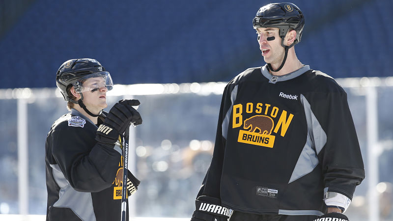 Torey Krug, Zdeno Chara