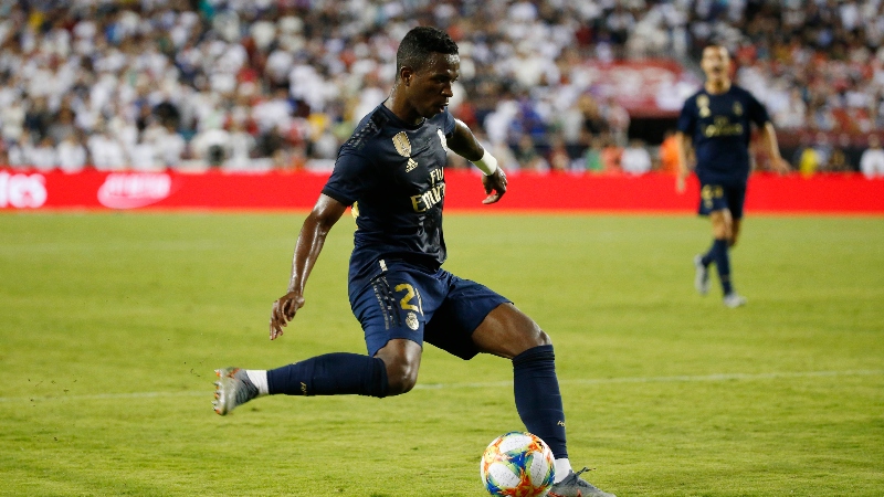 Real Madrid forward Vinicius Junior