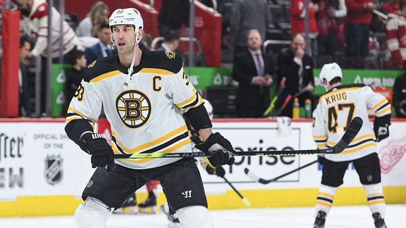 Boston Bruins defenseman Zdeno Chara