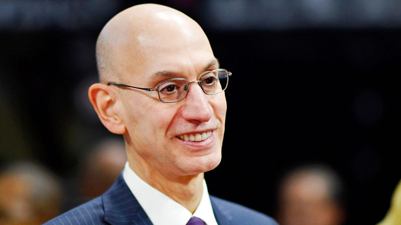 NBA commissioner Adam Silver