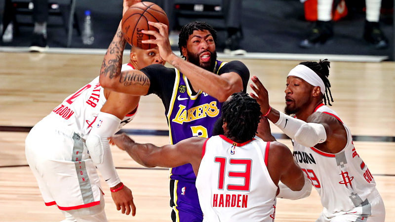 Los Angeles Lakers center Anthony Davis