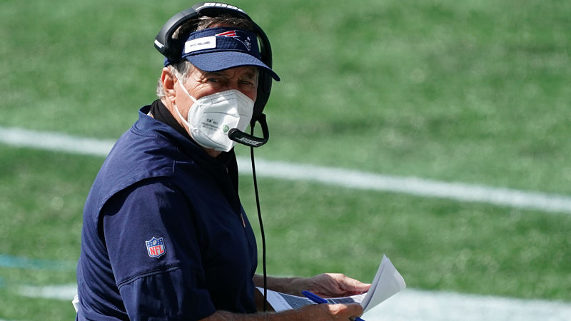 New England Patriots head coach Bill Belichick