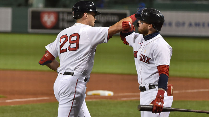 Boston Red Sox first baseman Bobby Dalbec