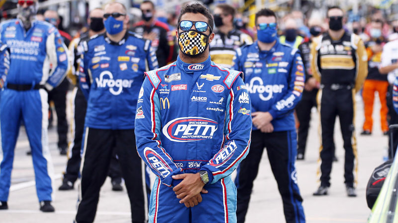 NASCAR driver Bubba Wallace