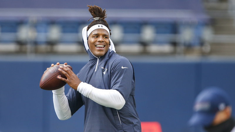 New England Patriots' Cam Newton