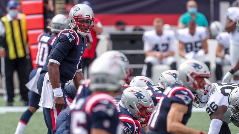 New England Patriots' Cam Newton