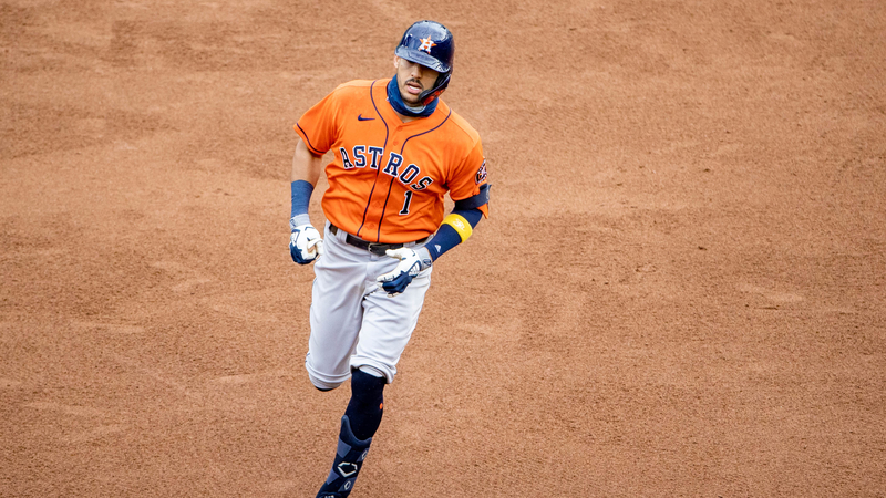 Houston Astros shortstop Carlos Correa