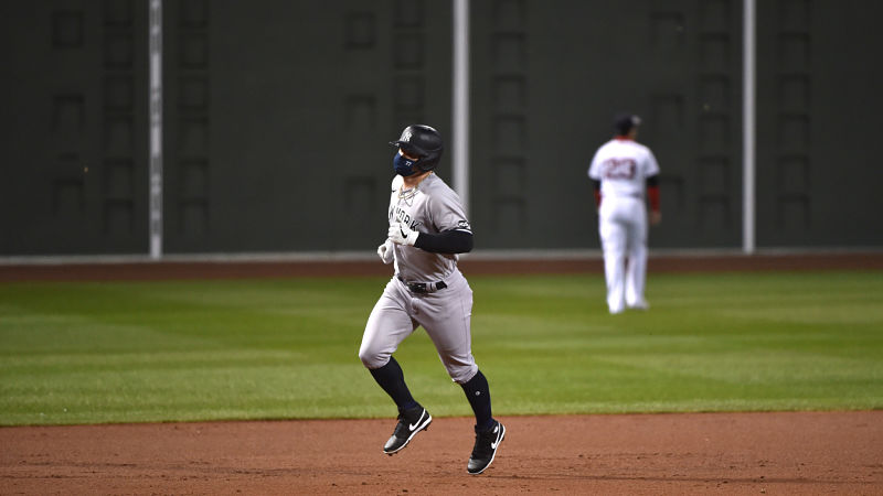 New York Yankees left fielder Clint Frazier