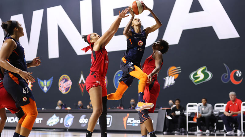 Connecticut Sun forward DeWanna Bonner