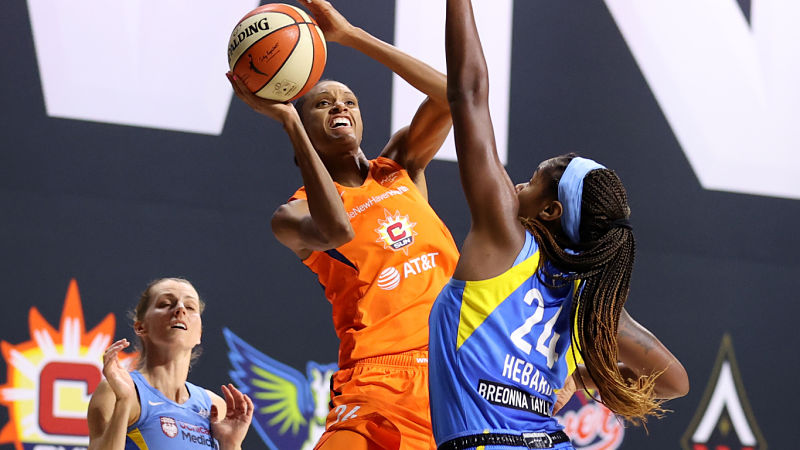 Connecticut Sun forward DeWanna Bonner