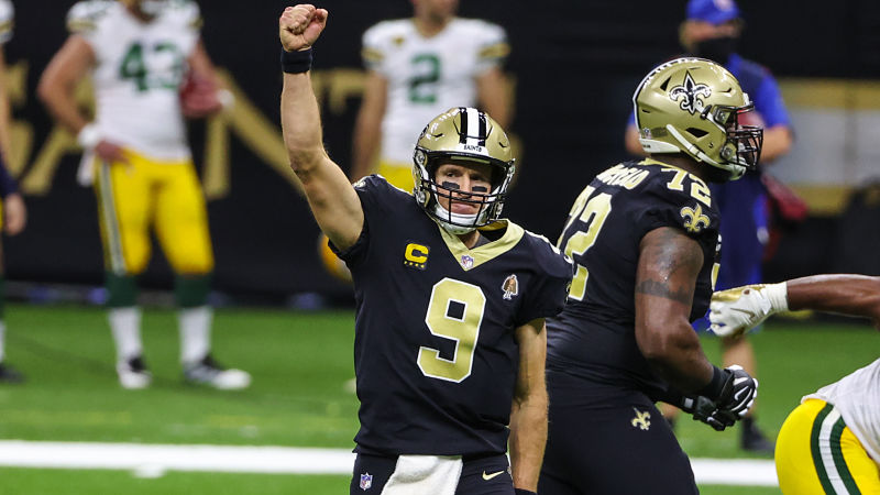 New Orleans Saints quarterback Drew Brees