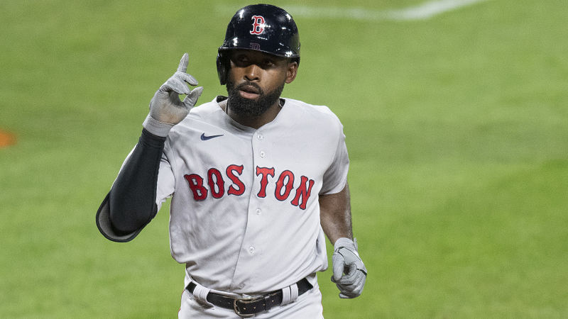 Boston Red Sox center fielder Jackie Bradley Jr.