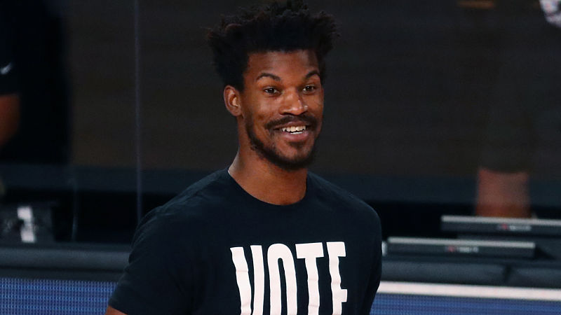 Miami Heat forward Jimmy Butler