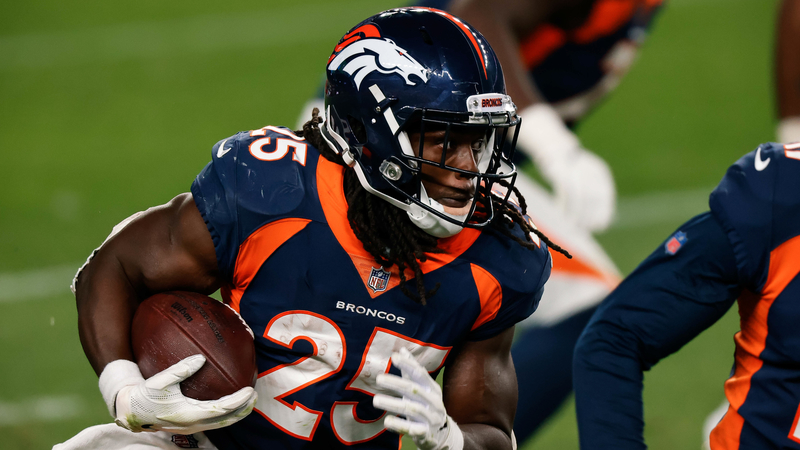 Denver Broncos running back Melvin Gordon