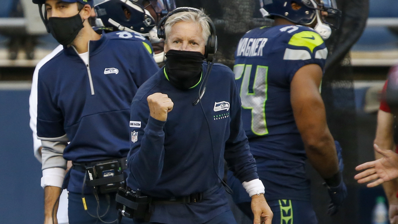 Seattle Seahawks head coach Pete Carroll