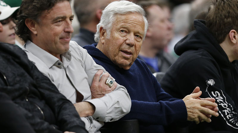 New England Patriots owner Robert Kraft