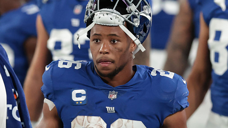 New York Giants running back Saquon Barkley