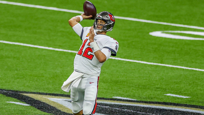 Tampa Bay Buccaneers quarterback Tom Brady