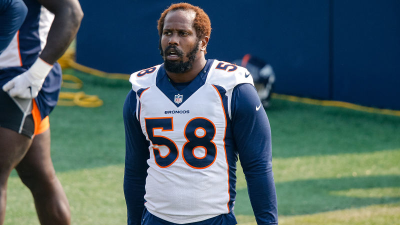 Denver Broncos linebacker Von Miller