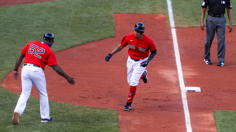 Boston Red Sox Outfielder Yairo Munoz