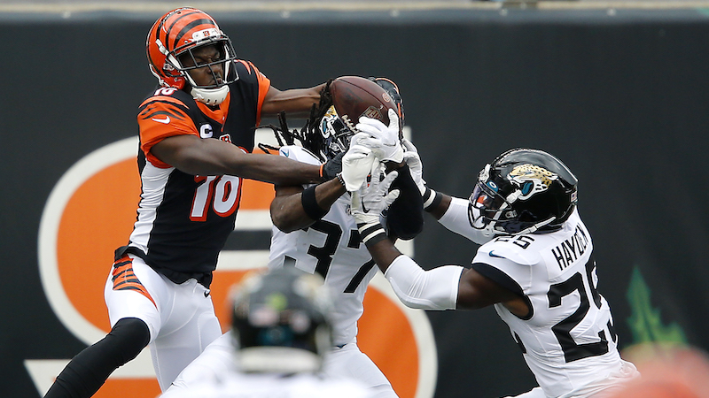 Bengals wide receiver A.J. Green