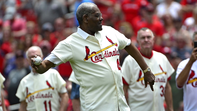 St. Louis Cardinals Hall of Fame Pitcher Bob Gibson