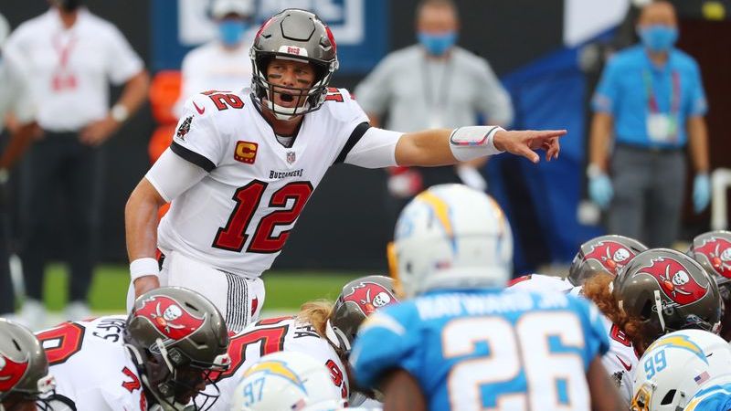 Tampa Bay Buccaneers quarterback Tom Brady