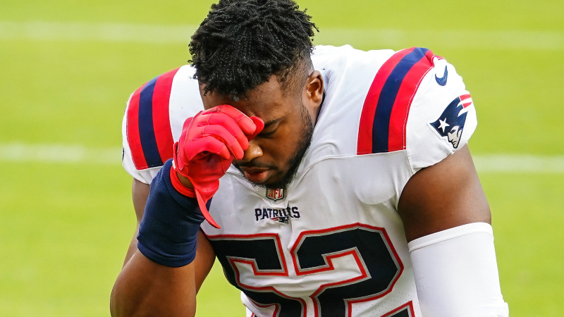 New England Patriots outside linebacker Brandon Copeland