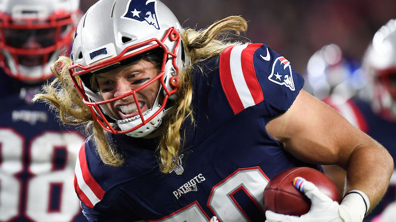 Patriots linebacker Chase Winovich