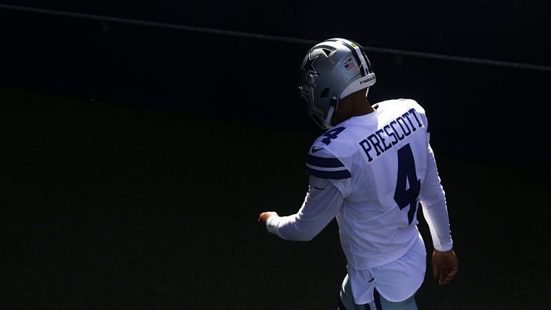 Dallas Cowboys quarterback Dak Prescott