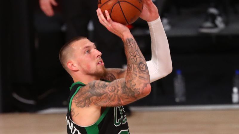 Boston Celtics center Daniel Theis