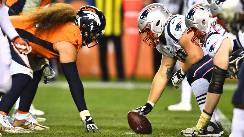 New England Patriots center David Andrews