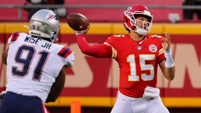 Kansas City Chiefs qb Patrick Mahomes