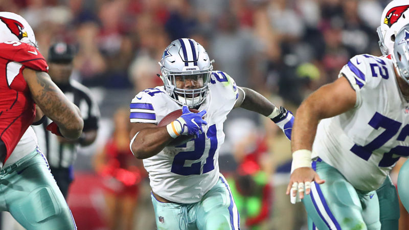 Dallas Cowboys running back Ezekiel Elliott