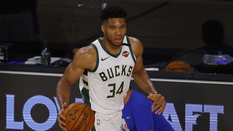 Milwaukee Bucks' Giannis Antetokounmpo
