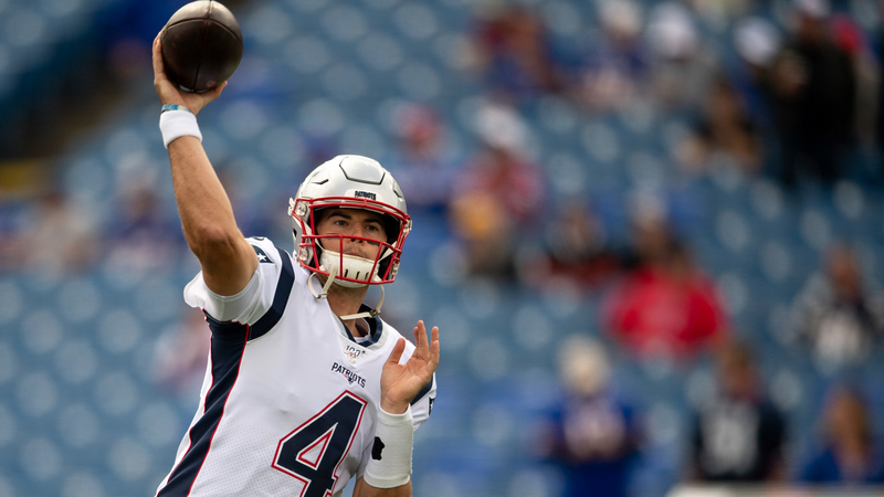 New England Patriots Quarterback Jarrett Stidham