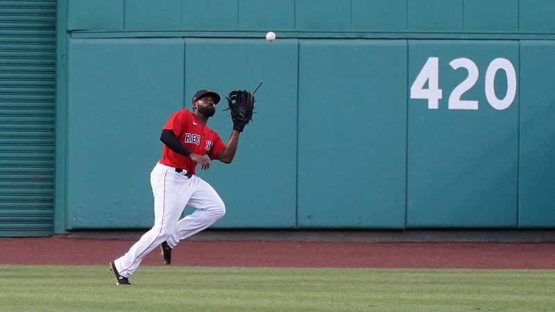 Boston Red Sox center fielder Jackie Bradley Jr.