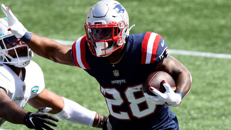 Patriots running back James White