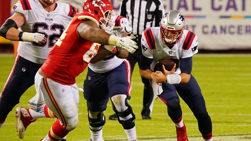 New England Patriots quarterback Jarrett Stidham