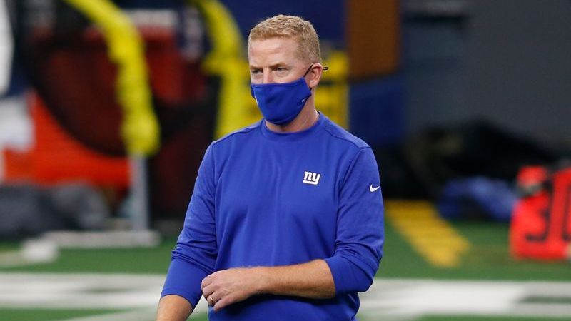 New York Giants offensive coordinator Jason Garrett