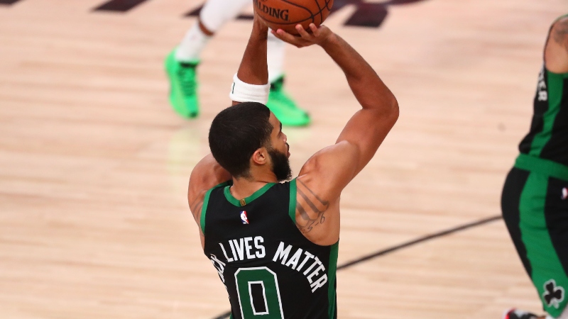 Boston Celtics forward Jayson Tatum